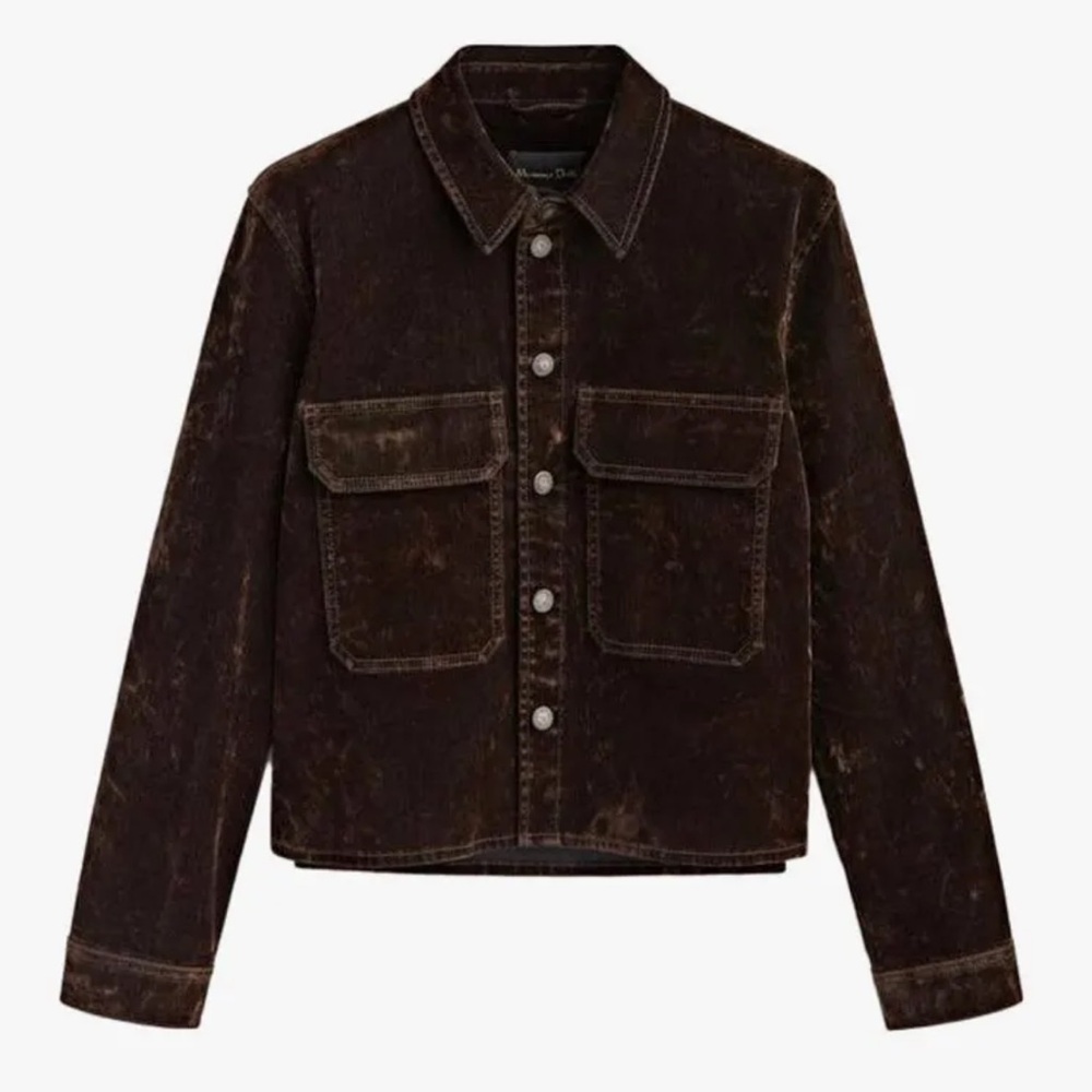 Massimo Dutti Brown Jacket